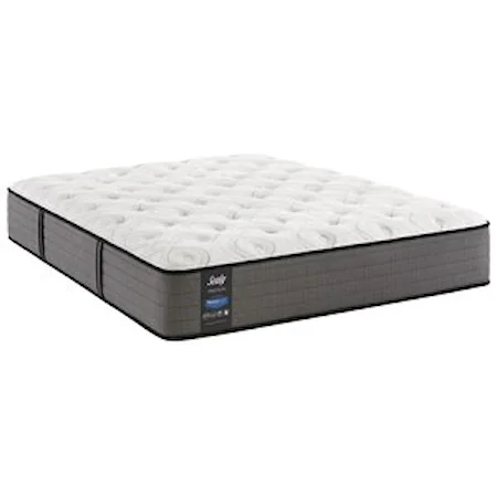 Queen 12 1/2" Cushion Firm Pocketed Coil Mattress and Reflexion 4 Adjustable Power Base